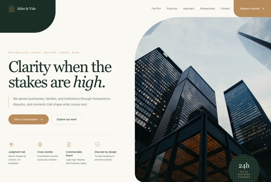 StackLiberate alder website template