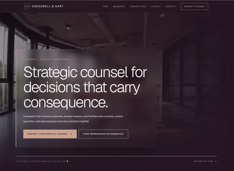 StackLiberate cresswell website template