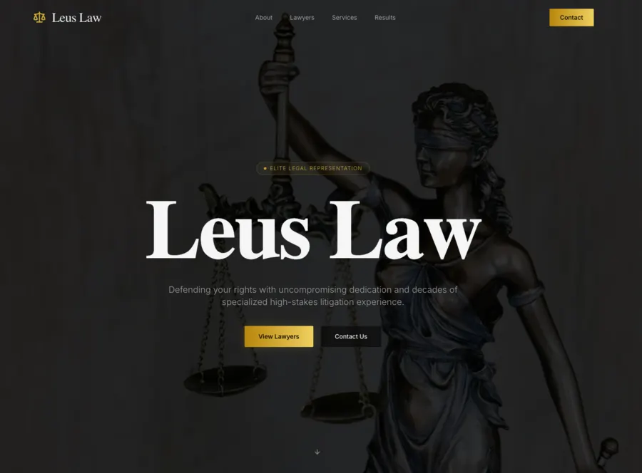 StackLiberate leuslaw website template