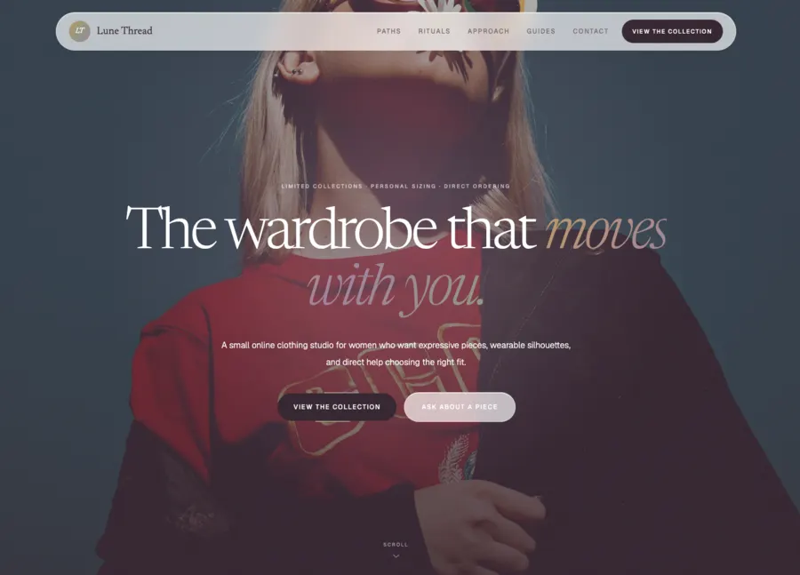 StackLiberate lune website template