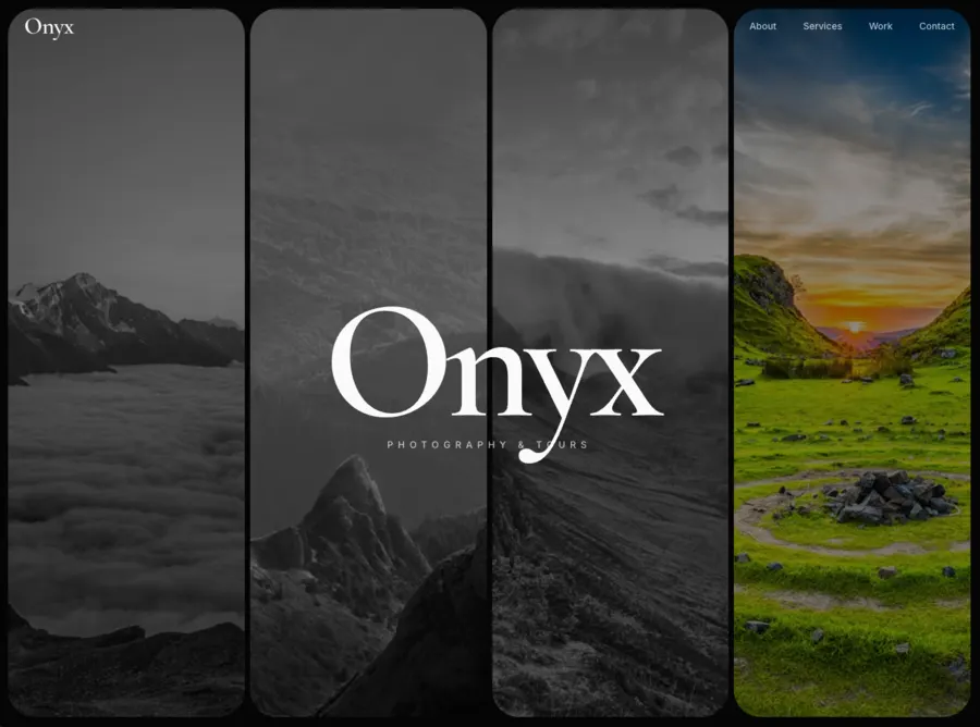 StackLiberate onyx website template